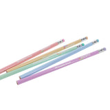 Premto Pastel HB Pencils With Eraser Tip - Pack of 5-Pencils-Premto|StationeryShop.co.uk