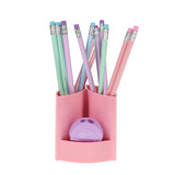 Premto Pastel Pen Pot - Pink Sherbet-Desk Tidy- Buy Online at Stationery Shop UK