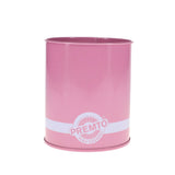 Premto Pastel Tin Pencil Pot - Pink Sherbet-Desk Tidy-Premto|StationeryShop.co.uk