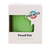 Premto Tin Pencil Pot - Caterpillar Green-Desk Tidy-Premto|StationeryShop.co.uk