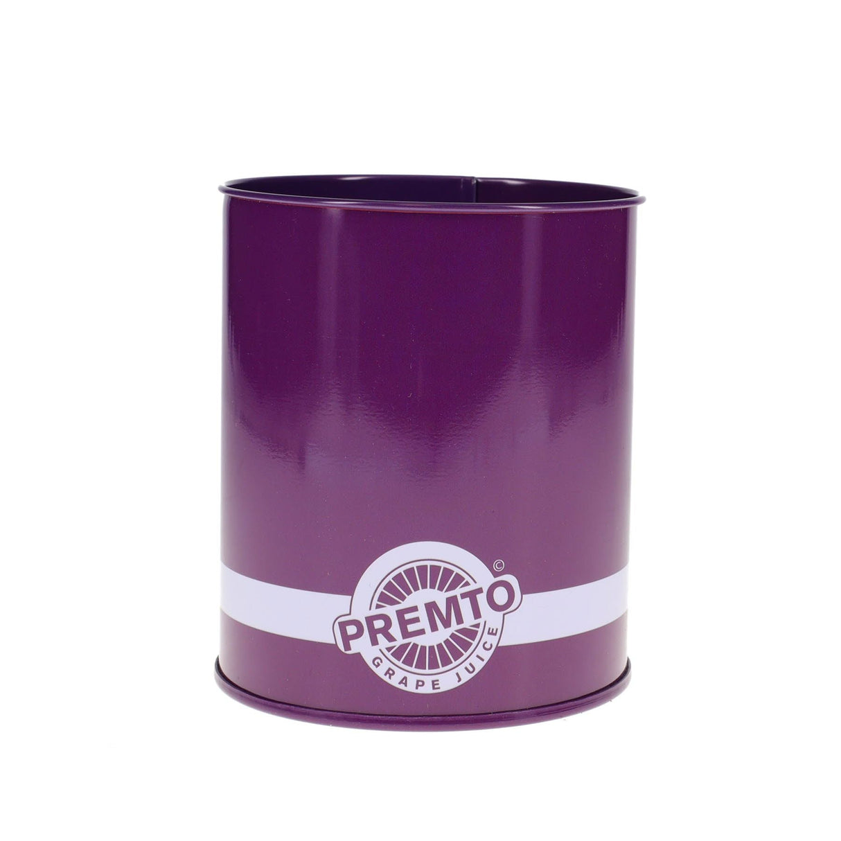 Premto Tin Pencil Pot - Grape Juice-Desk Tidy-Premto|StationeryShop.co.uk