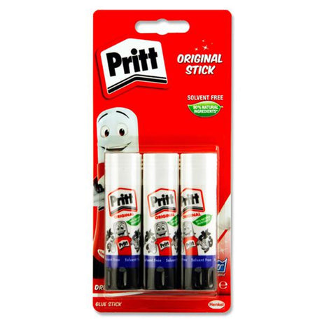 Pritt Stick - Pack of 3-Craft Glue & Office Glue-Pritt|StationeryShop.co.uk
