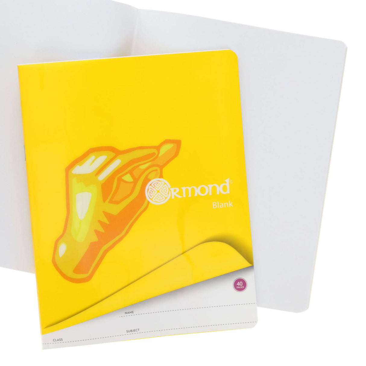 Ormond Durable Cover Blank Copy Book - 40 Pages
