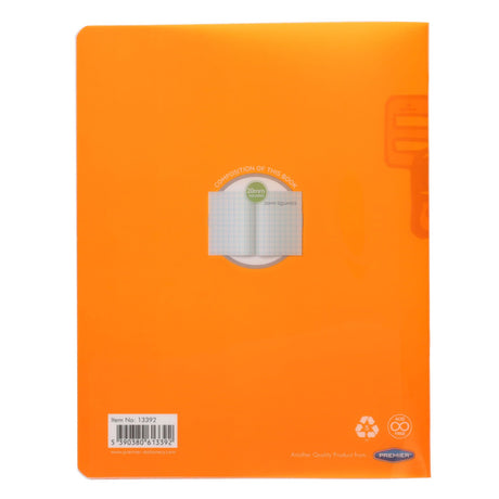 Ormond Squared Paper Durable Cover Junior Sum Copy Book - 20mm Squares - 40 Pages