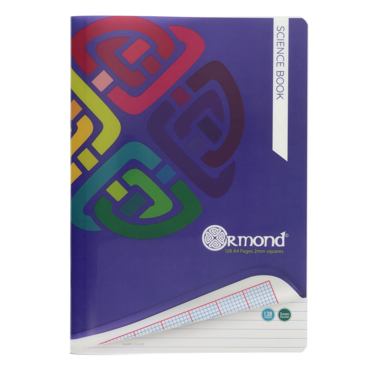 Student Solutions A4 Durable Cover Subject Notebook - 120 Pages - Science