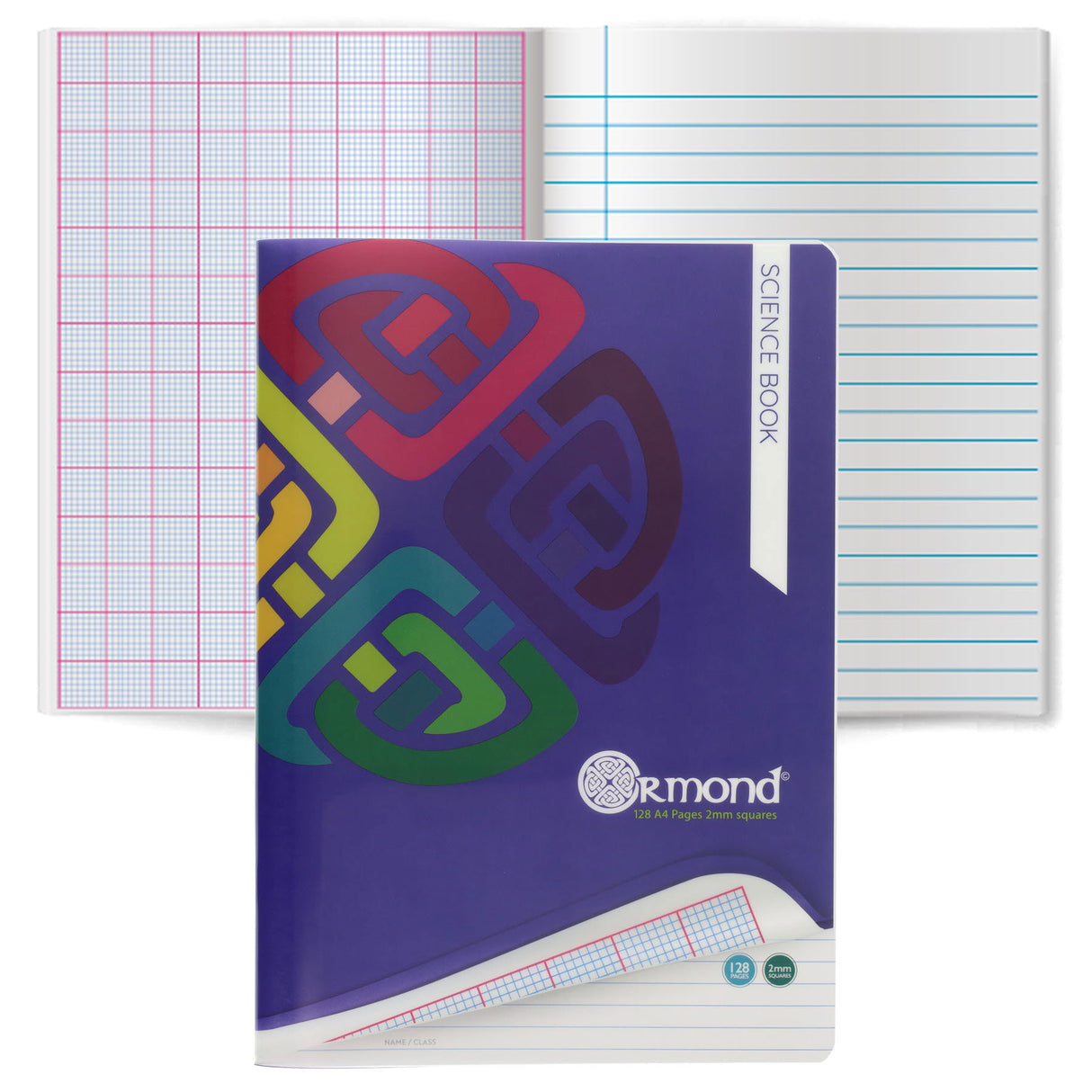 Student Solutions A4 Durable Cover Subject Notebook - 120 Pages - Science
