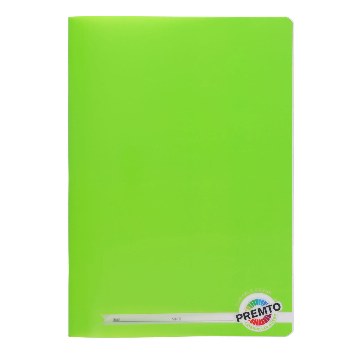 Premto A4 Durable Cover Manuscript Book - 160 Pages - Caterpillar Green