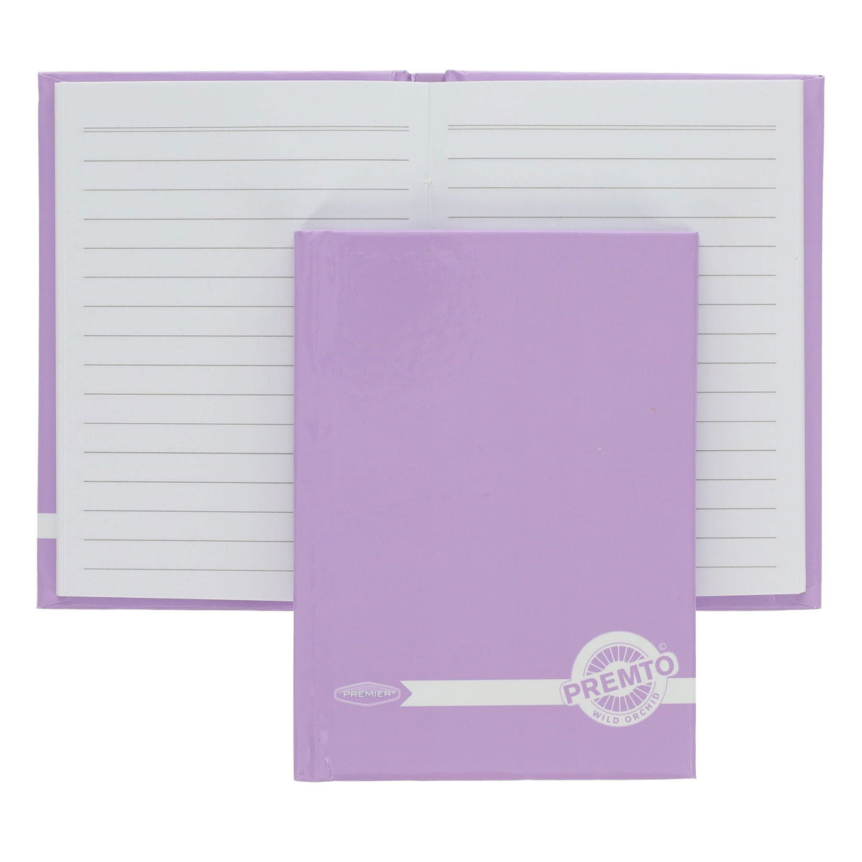 Premto Pastel A6 Hardcover Notebook - 160 Pages - Pastel - Wild Orchid