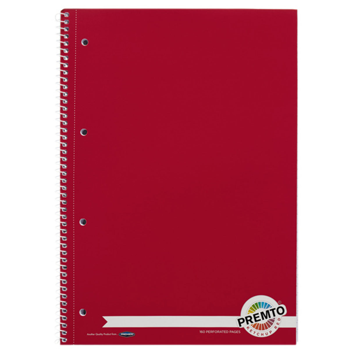 Premto A4 160Pg Spiral Notebook S1 - Pack of 5