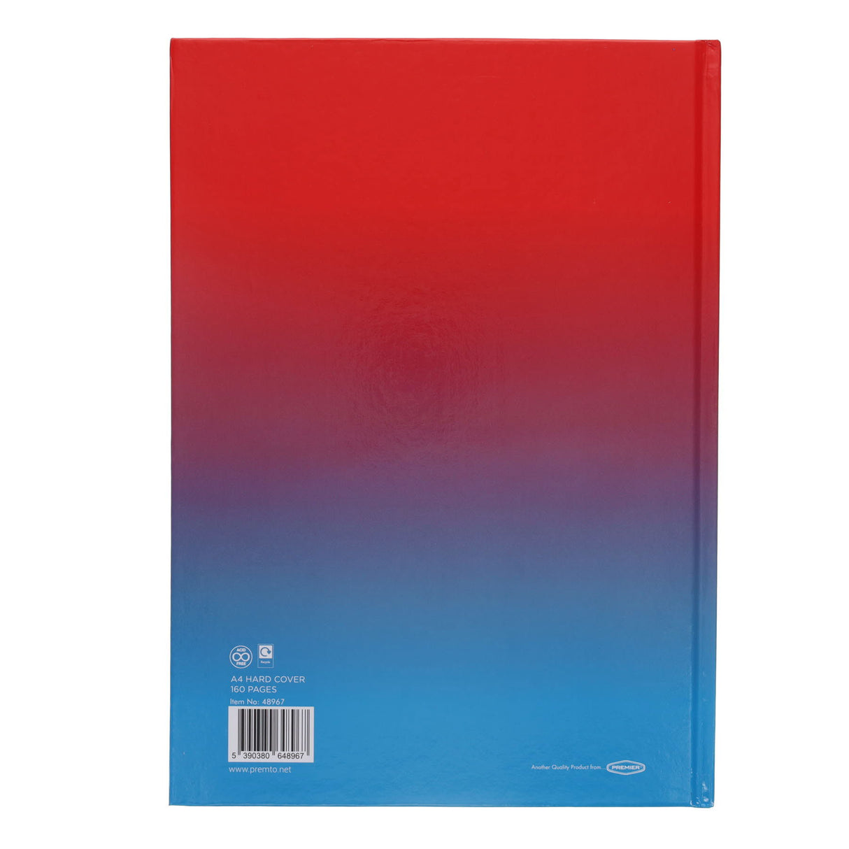 Premto Fusion A4 Hardcover Notebook - 160 Pages - Pack of 5