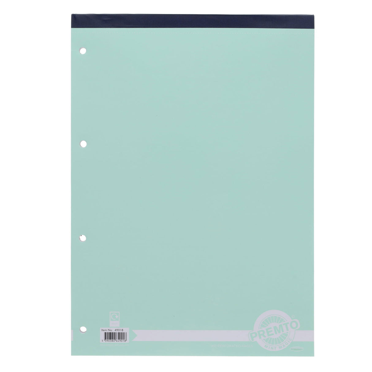 Premto Pastel A4 Refill Pad - Top Bound - 160 Pages - Mint Magic