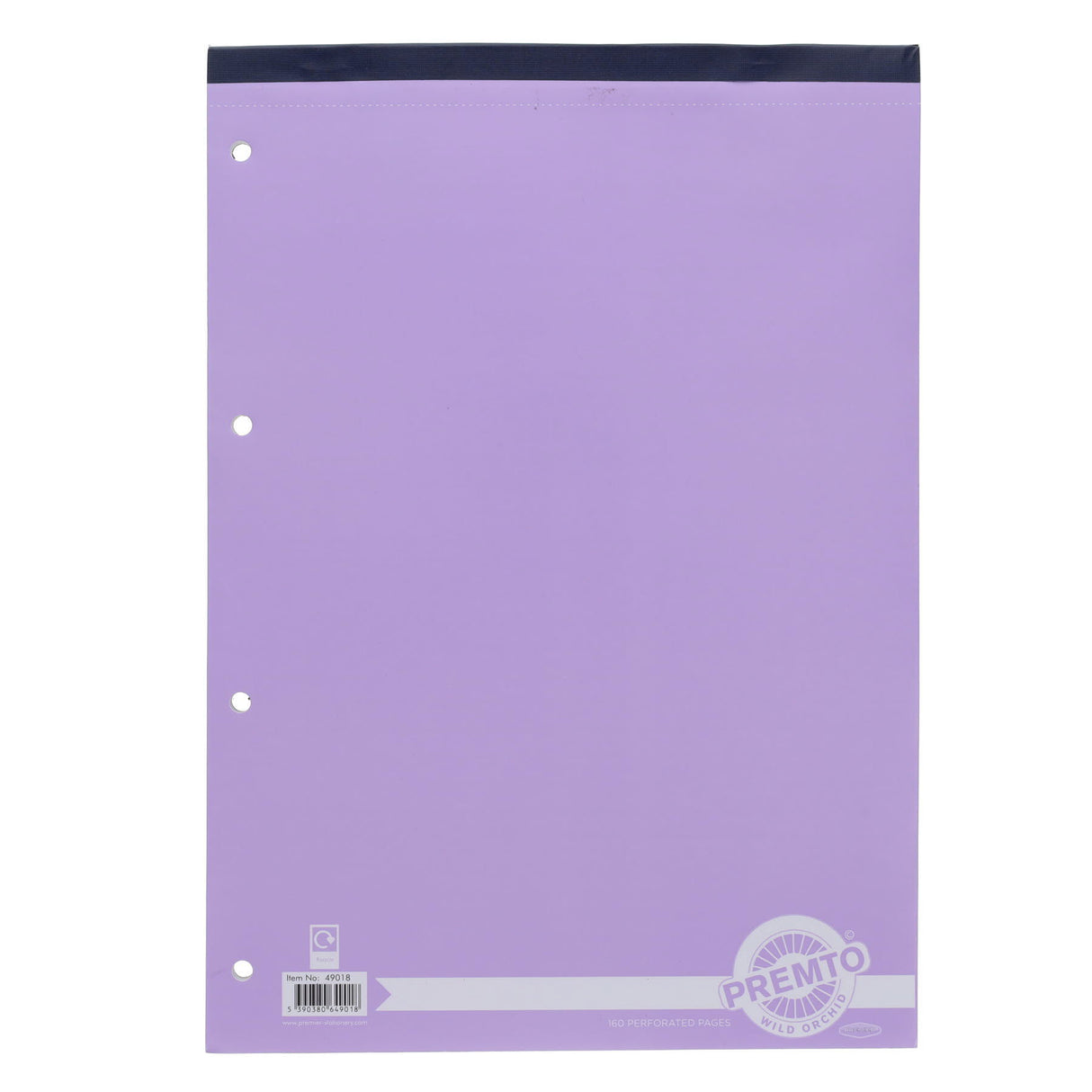 Premto Pastel A4 Refill Pad - Top Bound - 160 Pages - Wild Orchid