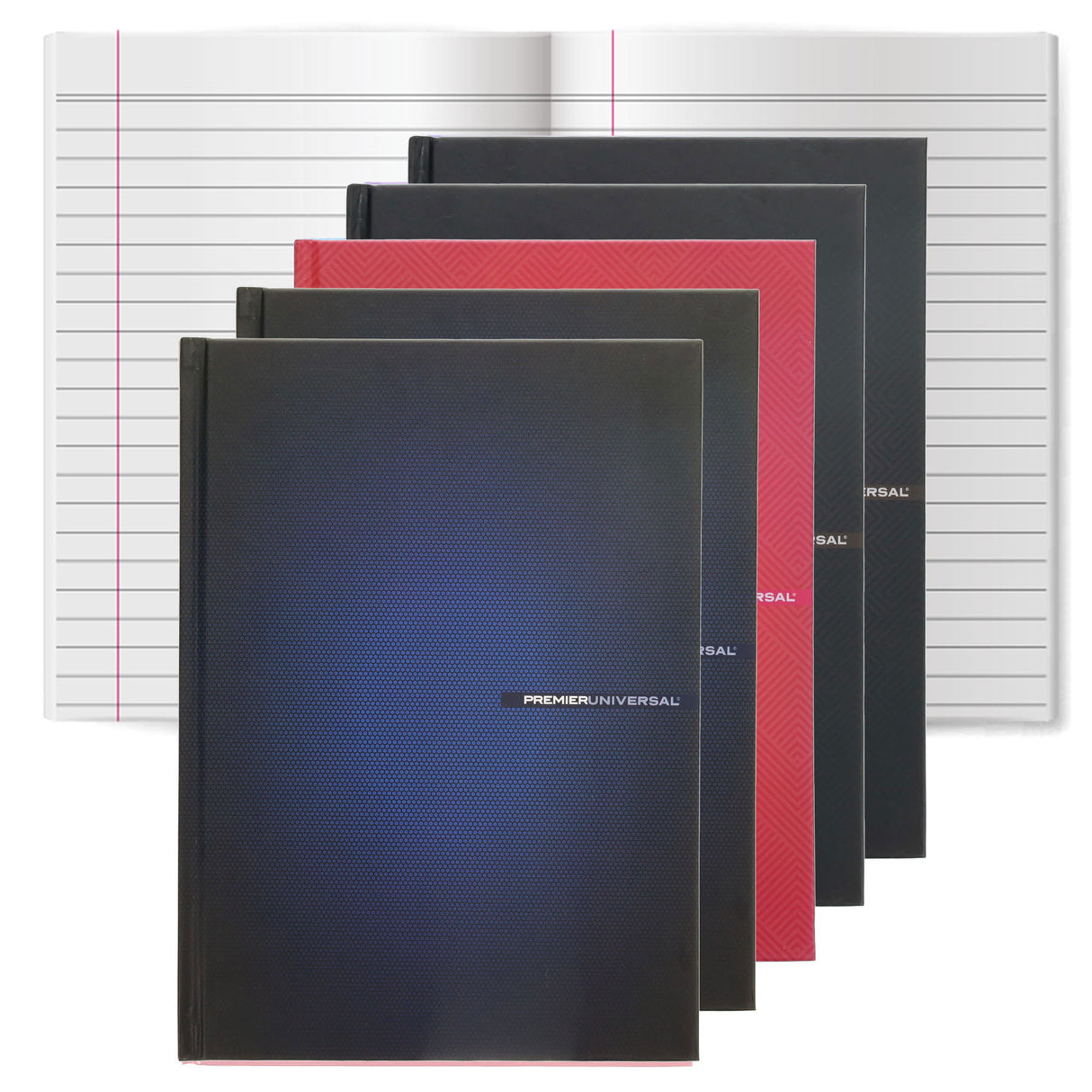Premier Multipack | A4 Hardcover Notebook - 160 Pages - Bold - Pack of 5