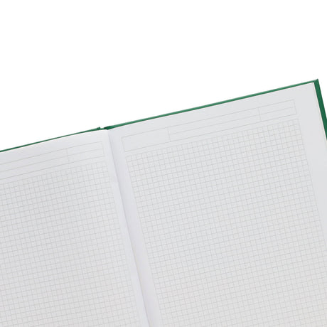 Student Solutions A4 5mm Squared Paper Hardcover Project Maths Copy Book - 128 Pages