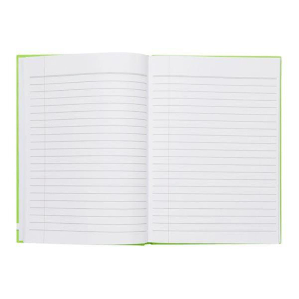 Premto A5 Hardover Notebook - 160 Pages - Caterpillar Green