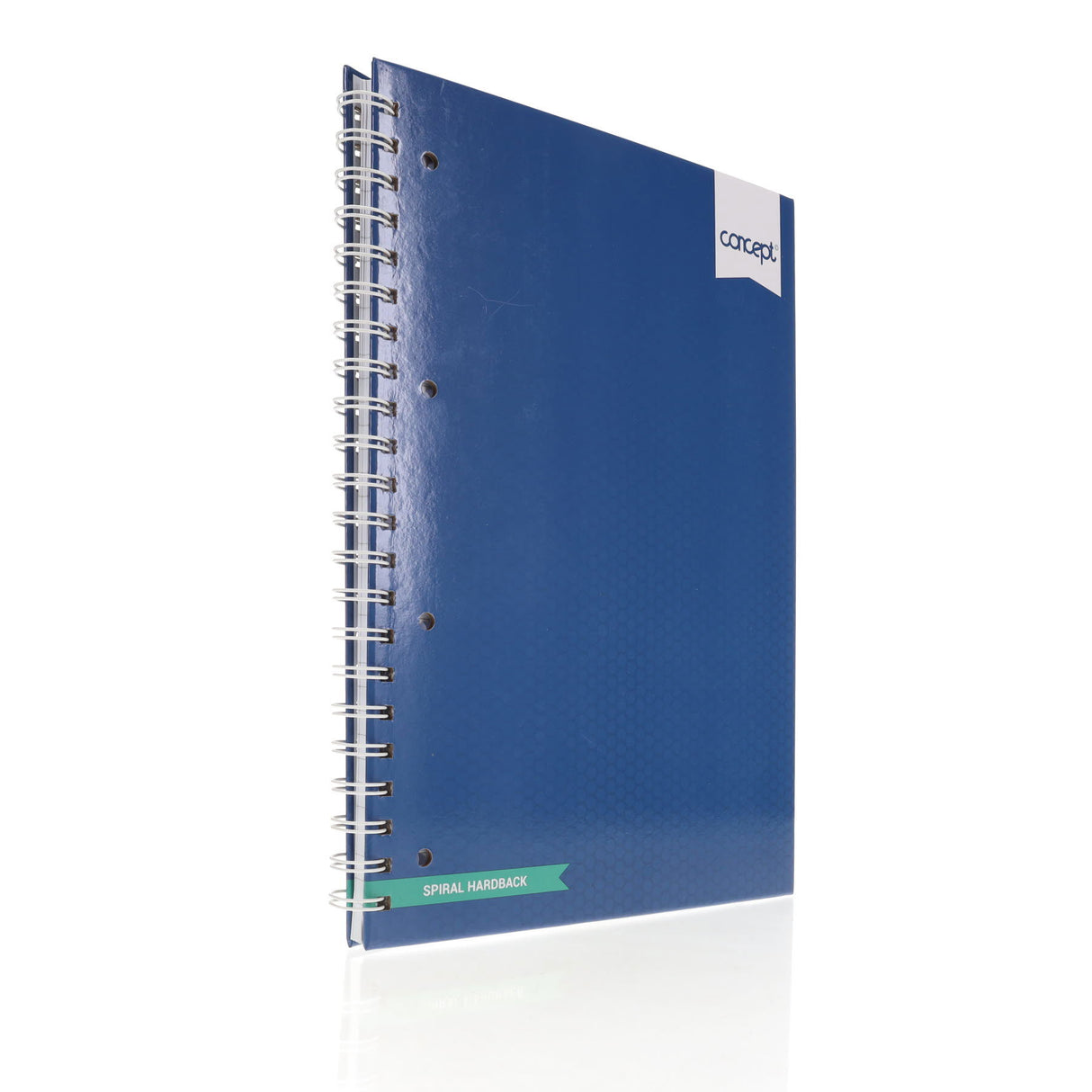 Concept A4 Spiral Hardcover - 160 Pages - Blue