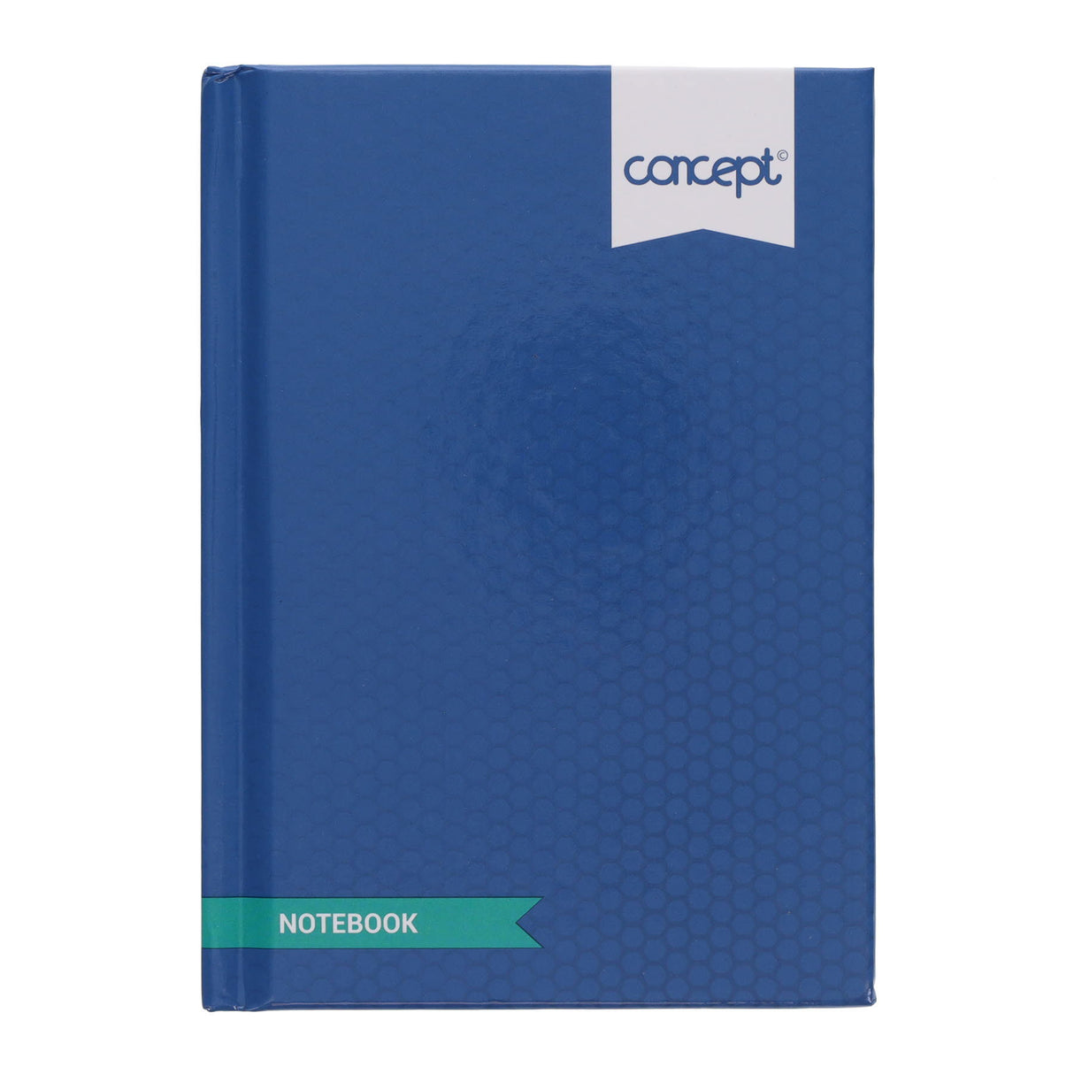 Concept A6 Hardcover Notebook - 160 Pages - Blue