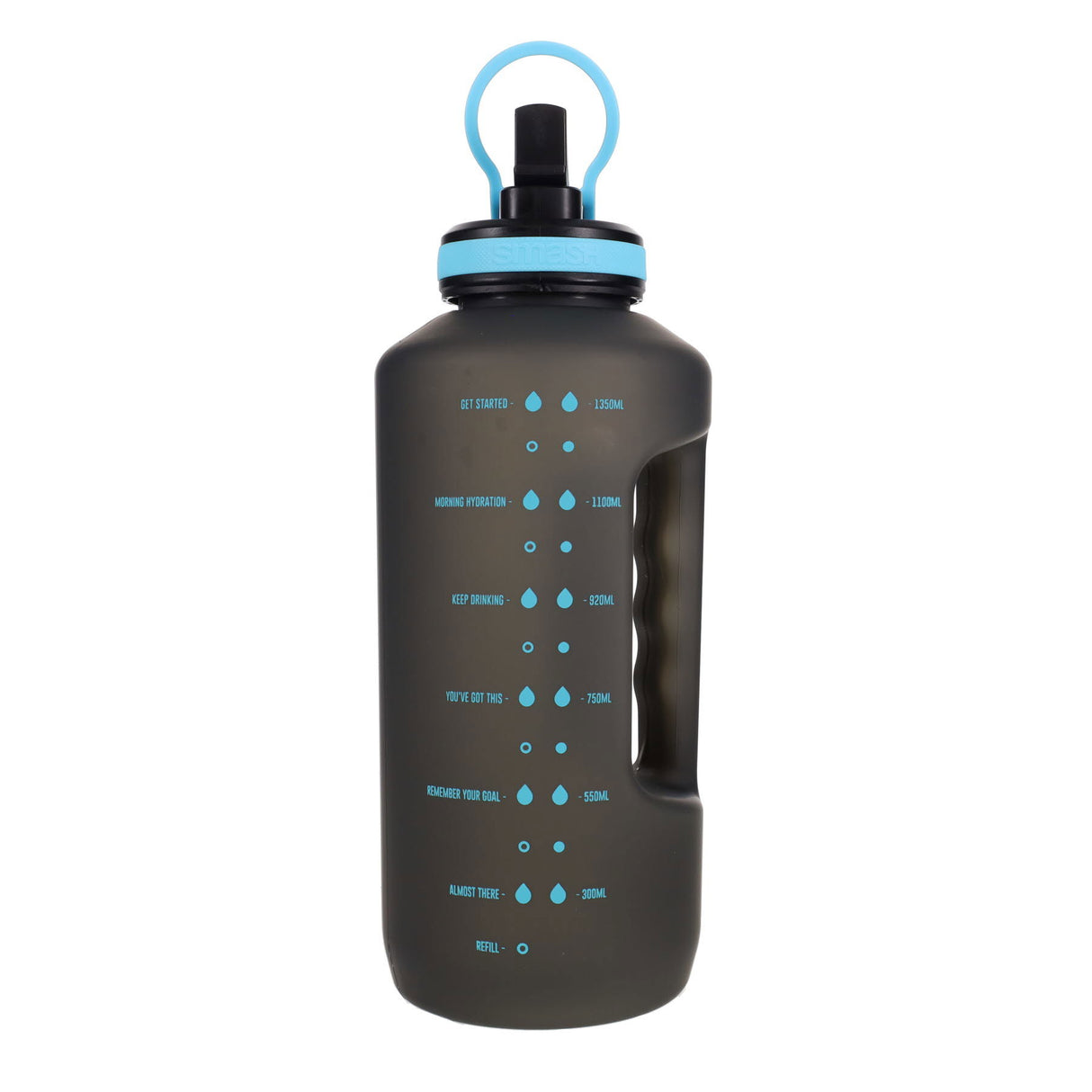 Smash Active Sipper Bottle - 1.7 litre - Black