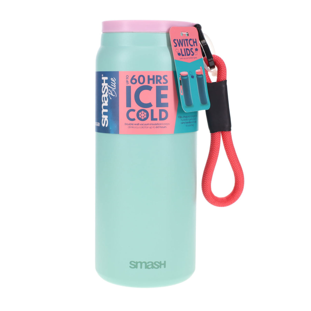 Smash Stainless Steel Bottle - 1.2 litre - Mint