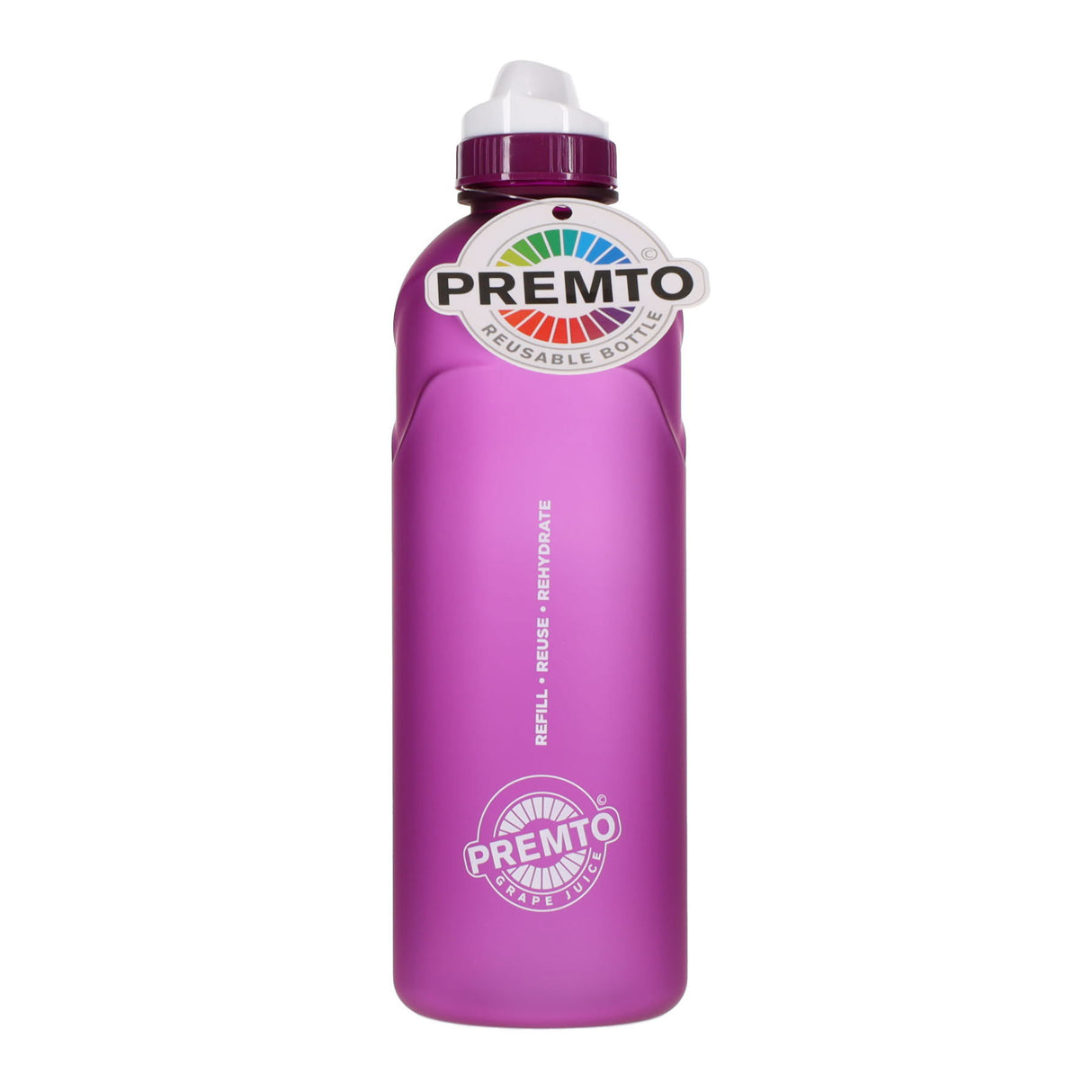 Premto 750ml Stealth Soft Touch Bottle - Grape Juice Purple