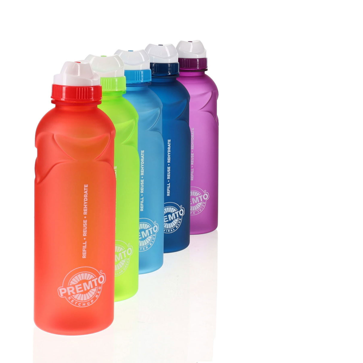 Premto Multipack | 500ml Stealth Soft Touch Bottle - Pack of 5