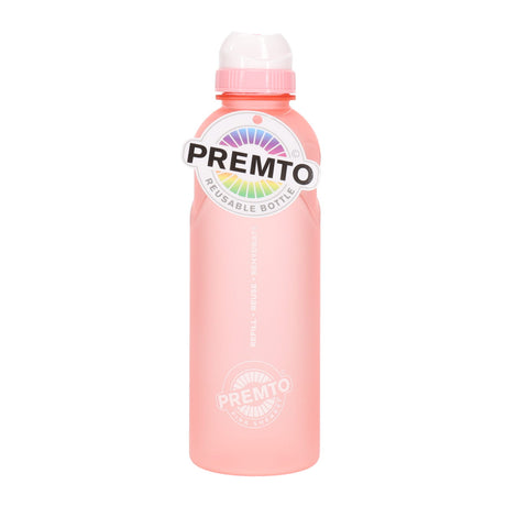 Premto 500ml Stealth Soft Touch Bottle - Pastel - Pink Sherbet