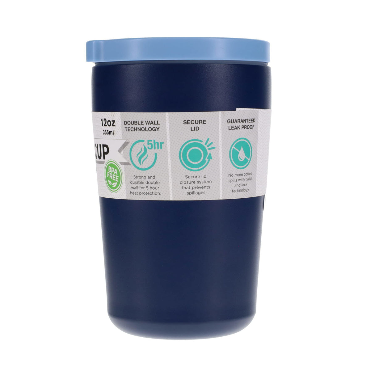 Premto Barista Cup - 355ml - Admiral Blue