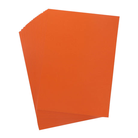 Premier Activity A4 Card - 160 gsm - Saffron Orange - 50 Sheets