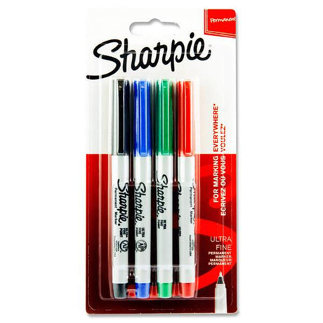 Sharpie Ultra Fine Markers - Pack of 4-Markers-Sharpie|StationeryShop.co.uk