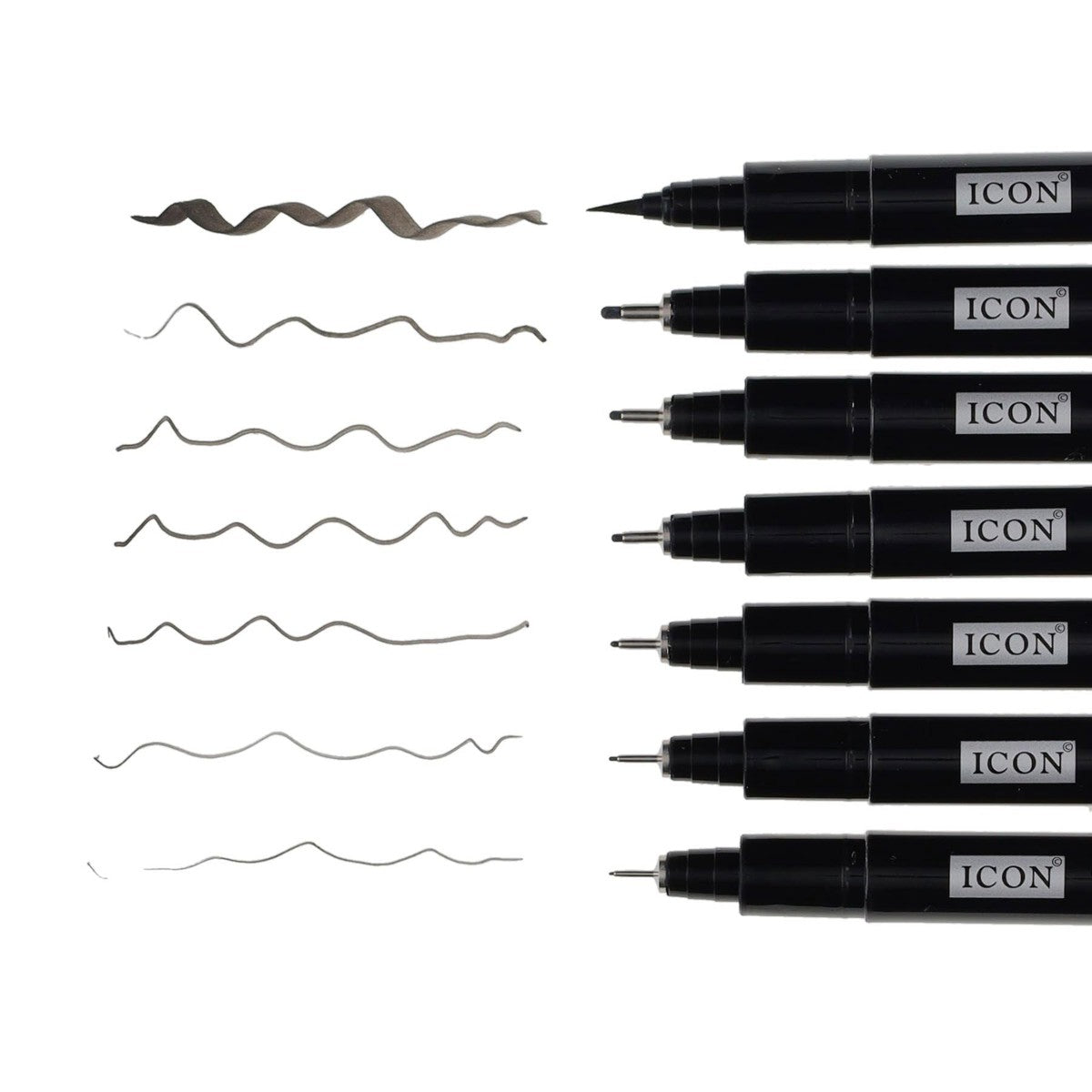 Sketching Fineliner Pens - Pack of 7