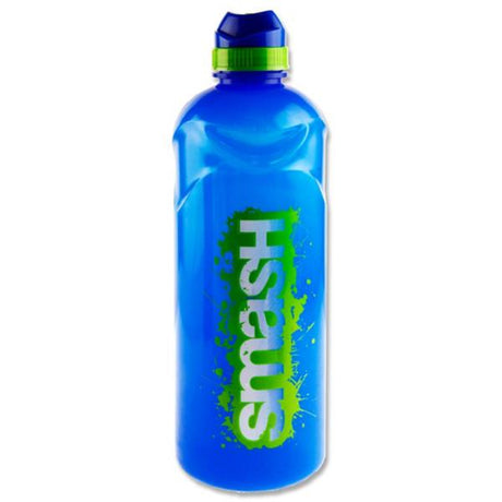 Smash 1 Litre Stealth Bottle - Blue-Water Bottles-Smash|StationeryShop.co.uk