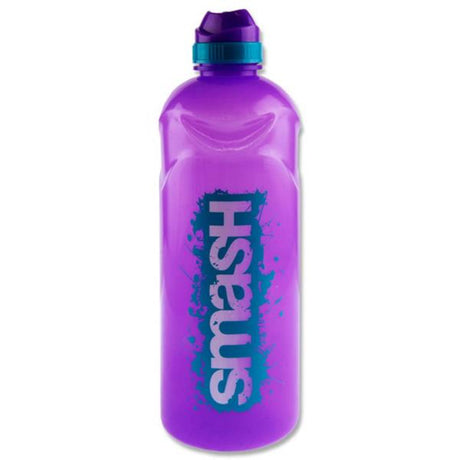 Smash 1 Litre Stealth Bottle - Purple-Water Bottles-Smash|StationeryShop.co.uk