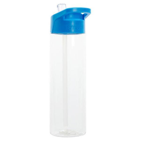 Smash 750ml Tritan Bottle Clear - Blue-Water Bottles-Smash|StationeryShop.co.uk
