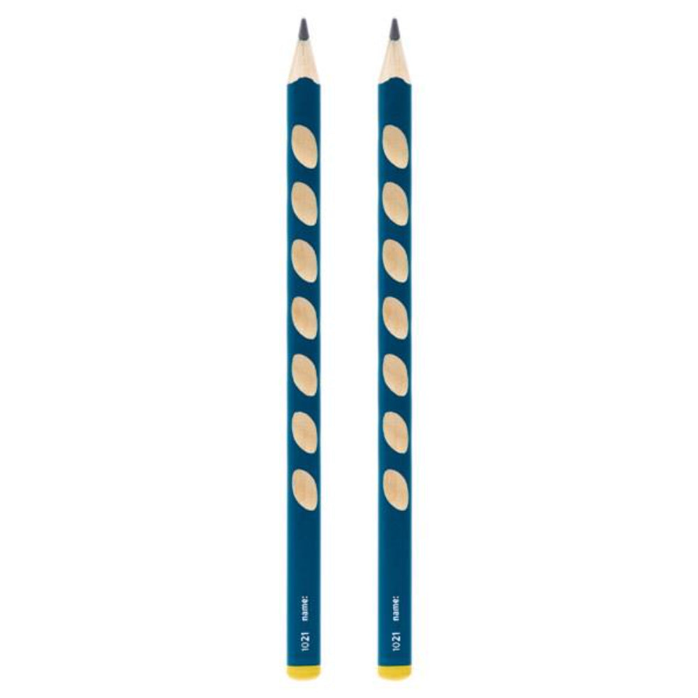Stabilo Easy Graph Left Handed HB Pencil Petrol - Pack of 2-Pencils-Stabilo|StationeryShop.co.uk
