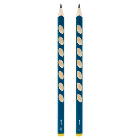Stabilo Easy Graph Left Handed HB Pencil Petrol - Pack of 2-Pencils-Stabilo|StationeryShop.co.uk