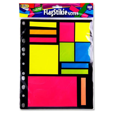 Stik-ie FlagStikie Notes in Various Colours and Sizes - Pack of 12-Sticky Notes-Stik-ie|StationeryShop.co.uk