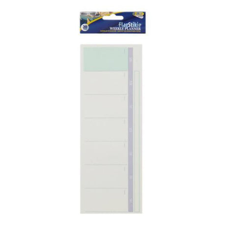 Stik-ie Weekly Planner Sheets - 202x76mm - Pack of 30-Planners-Stik-ie|StationeryShop.co.uk
