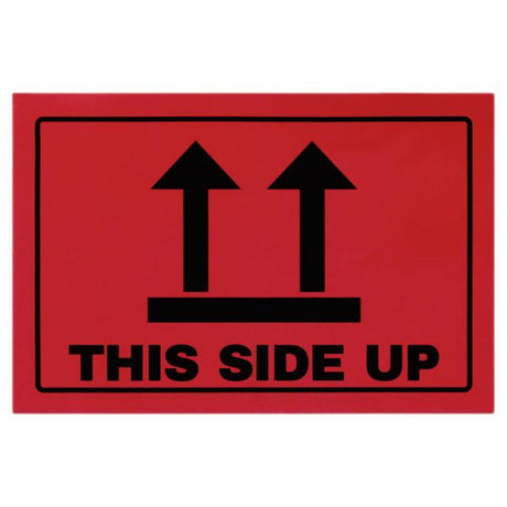 Stik.Ie Self Adhesive Labels ''Warnings! - This Side Up'' - 200 pieces-Labels-Stik-ie|StationeryShop.co.uk