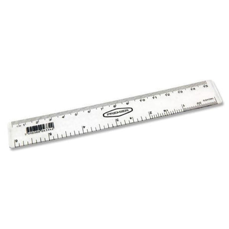 Student Solutions 15cm Transparent Ruler-Rulers-Student Solutions|StationeryShop.co.uk