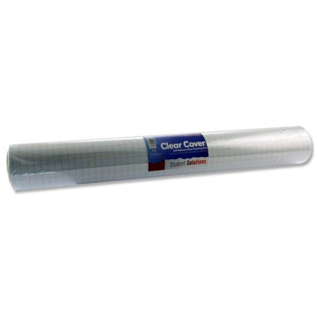 Student Solutions 20mx50cm Adhesive Clear Book Cover Roll-Book Covering-Student Solutions|StationeryShop.co.uk