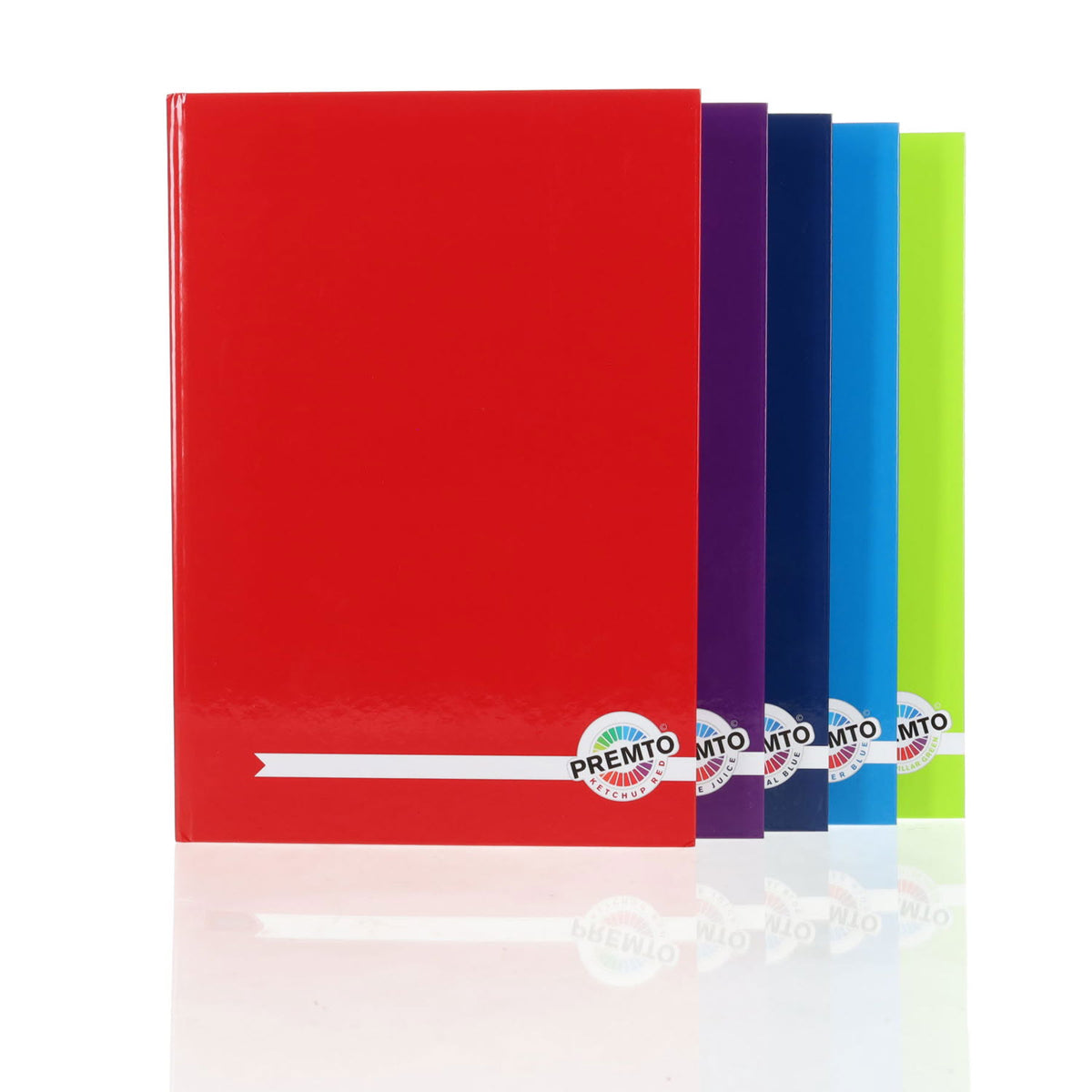 Premto A4 Multipack | Hardcover Notebook - 160 Pages - Series 2 - Pack of 5