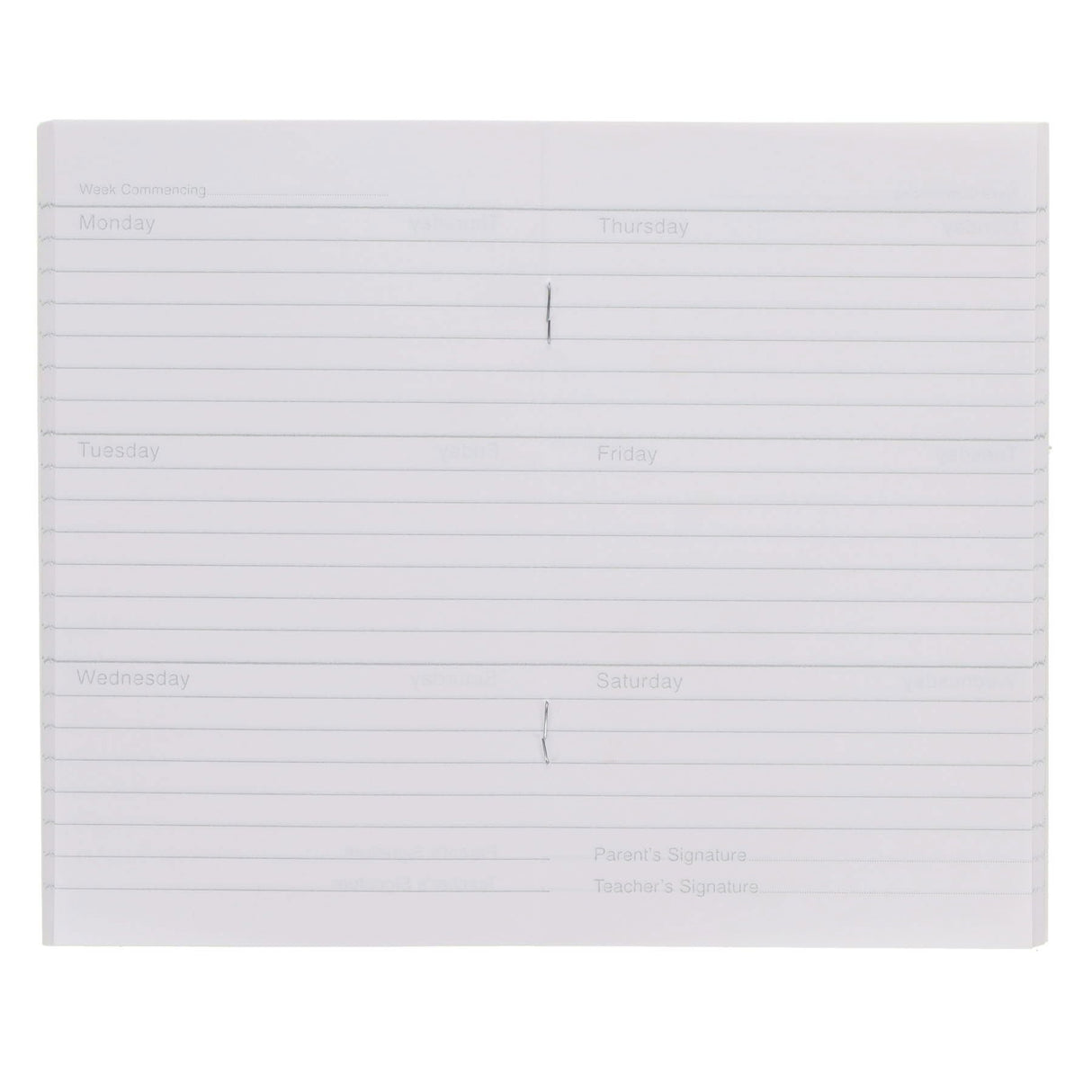 Ormond 165mm x 100mm Homework Diary Notebook - 84 Pages