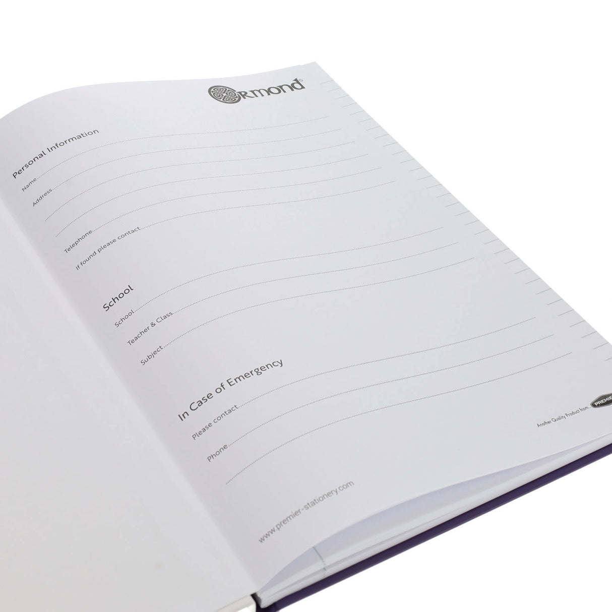 Ormond Multipack | A4 160pg Hardcover Notebook - Pack of 5