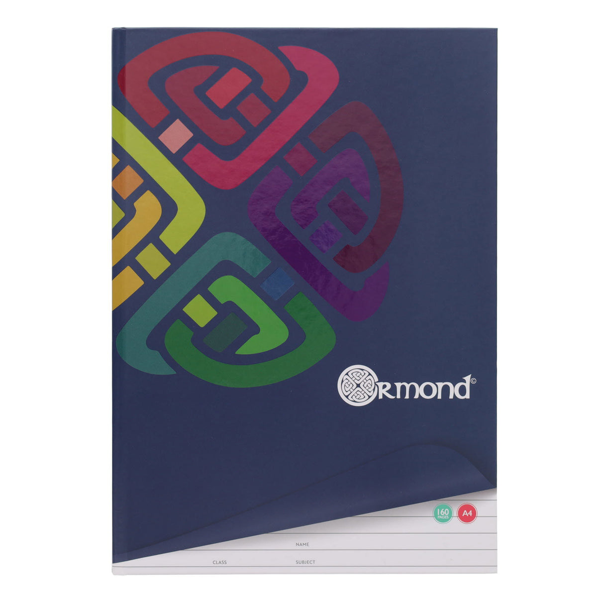 Ormond Multipack | A4 160pg Hardcover Notebook - Pack of 5