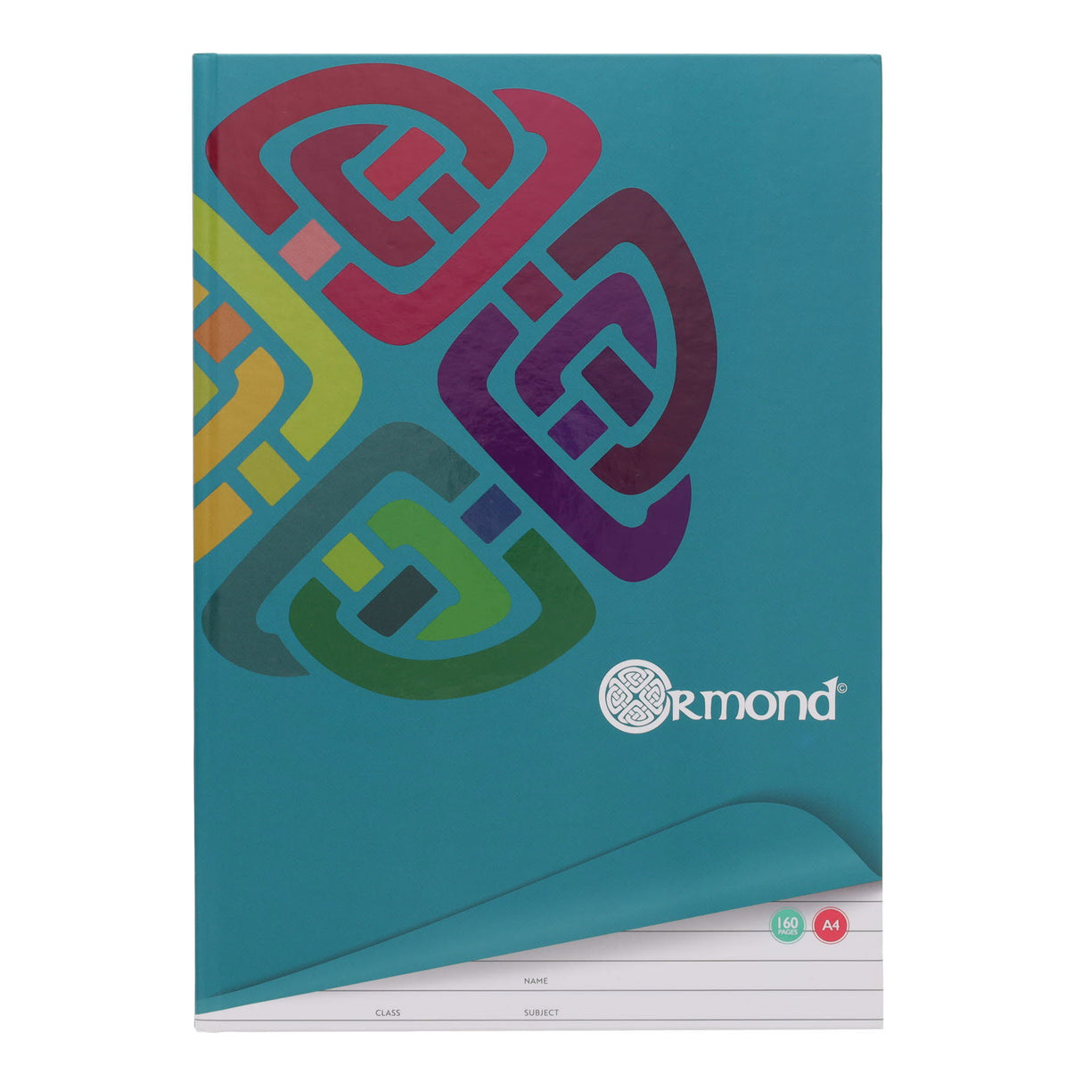 Ormond Multipack | A4 160pg Hardcover Notebook - Pack of 5