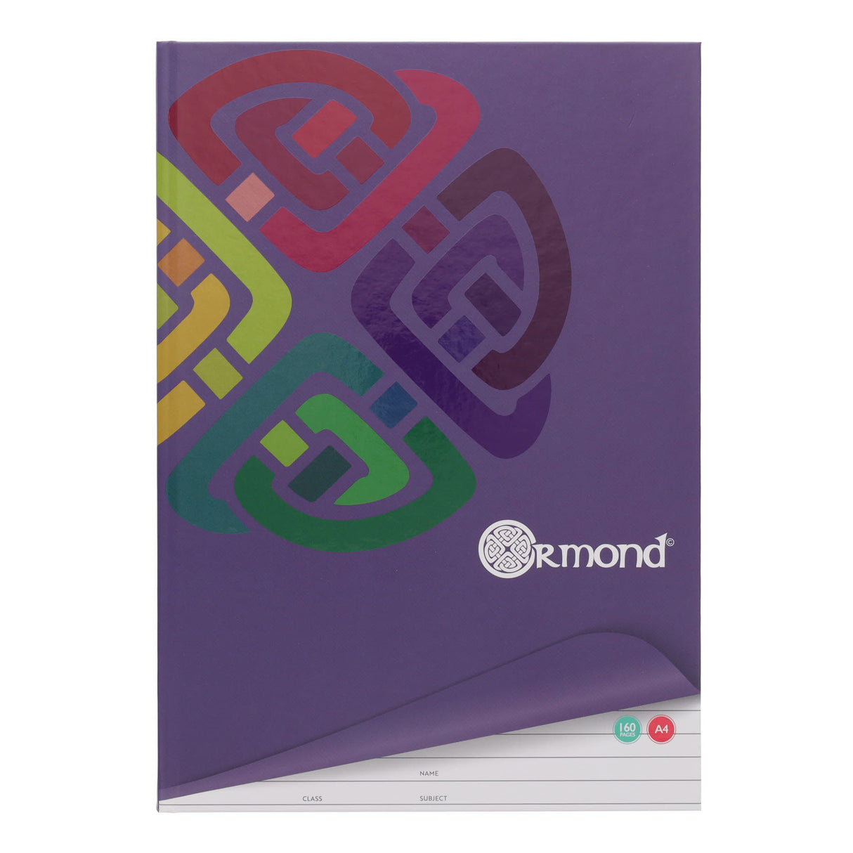 Ormond Multipack | A4 160pg Hardcover Notebook - Pack of 5