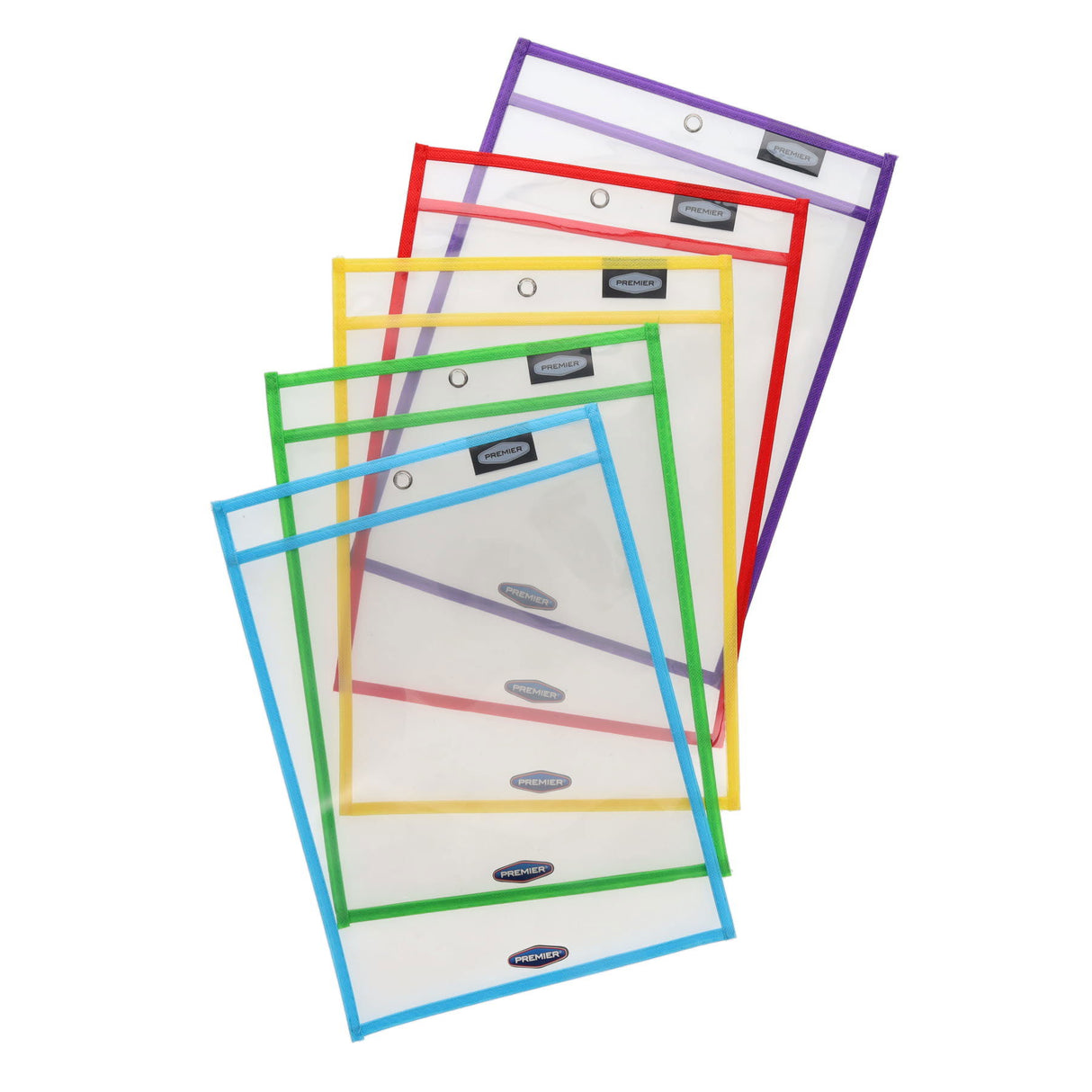 Student Solutions Dry Erase Pockets - Pack of 5