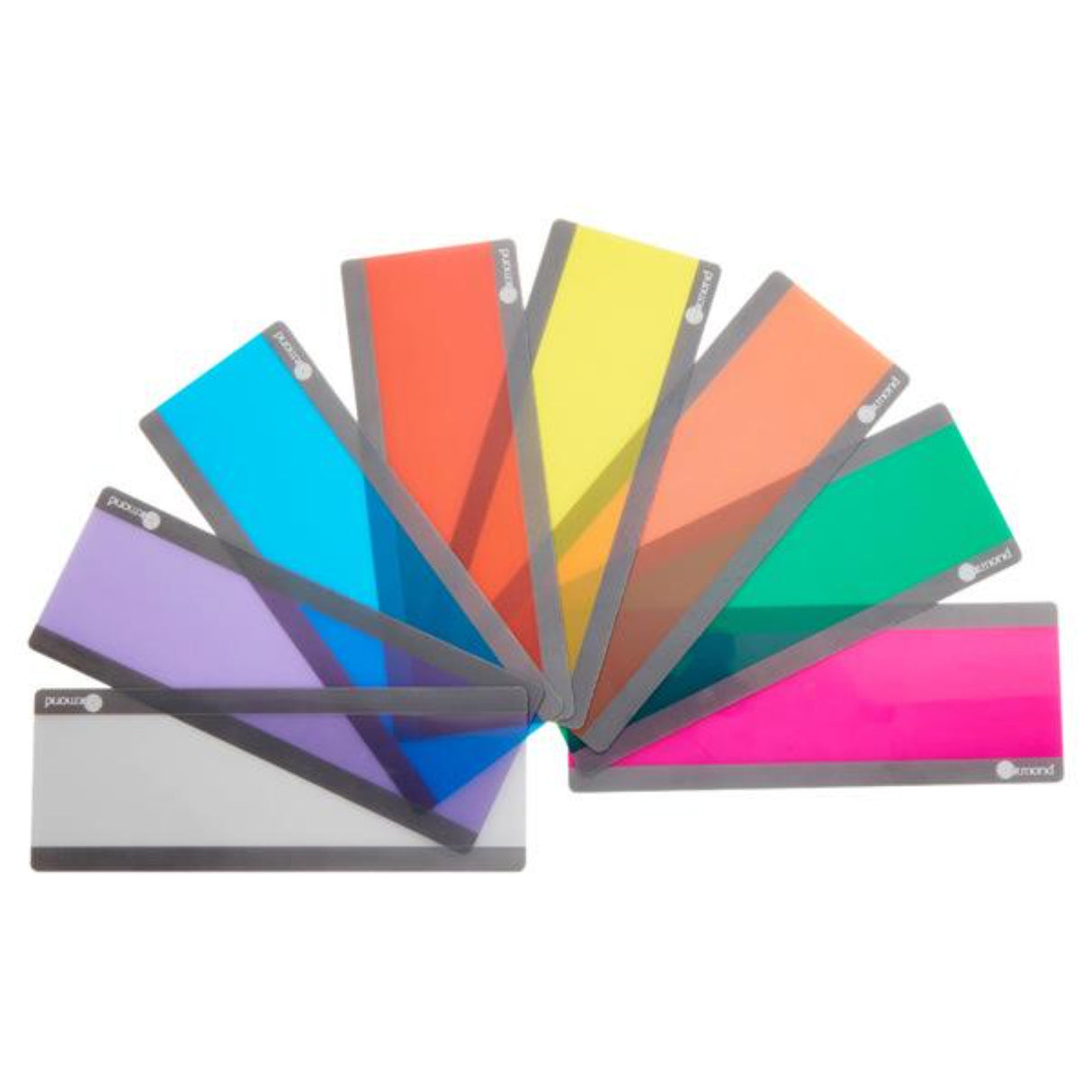 Ormond 190mm x 70mm Visual Memory Aid Tinted Overlays - Set of 8