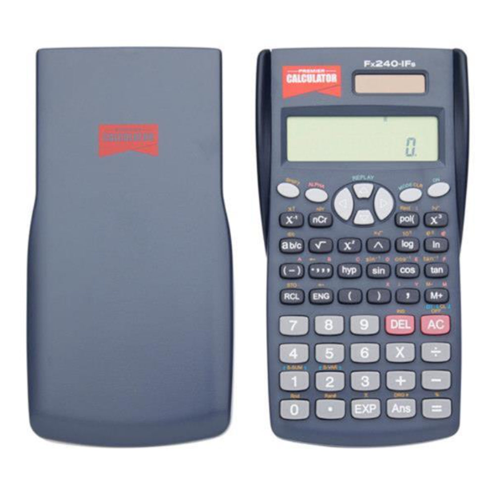 Premier Fx240-IFs Scientific Calculator - Black