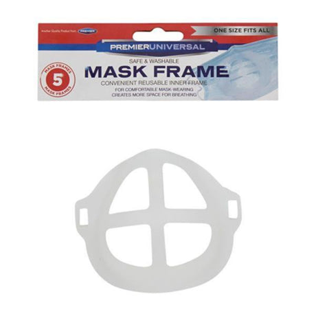 Premier Universal Face Mask Frame - Pack of 5